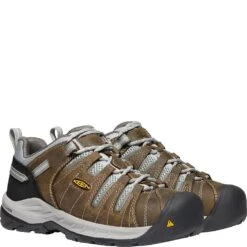 KEEN Utility Women's Flint II Safety Shoes - Cascade Brown/Surf Spray 12 KEEN Utility Women's Flint II Safety Shoes - Cascade Brown/Surf Spray -Elliotts Boots Shop KE1023233 5