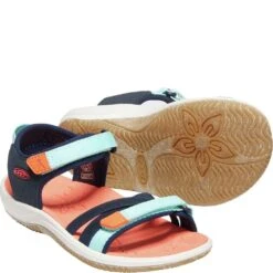 KEEN Little Kids' Verano Sandals - Black Iris/Blue Tint -Elliotts Boots Shop KE1024824 3