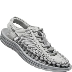 KEEN Women's Uneek Sandals - Silver/Drizzle 9 KEEN Women's Uneek Sandals - Silver/Drizzle -Elliotts Boots Shop KE1025195 4