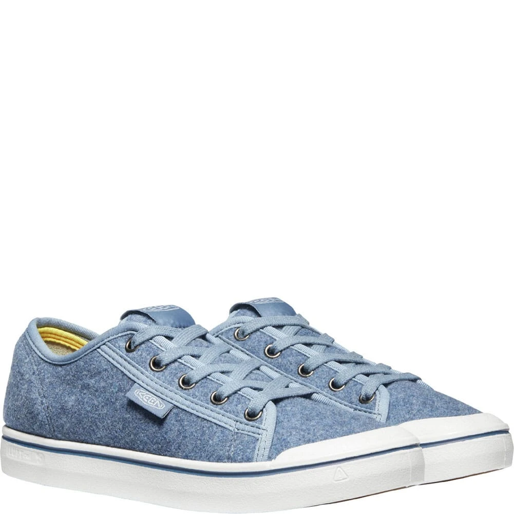 KEEN Women's Elsa Lite Felt Sneakers - Blue Felt/Vapor 5 KEEN Women's Elsa Lite Felt Sneakers - Blue Felt/Vapor - Image 5