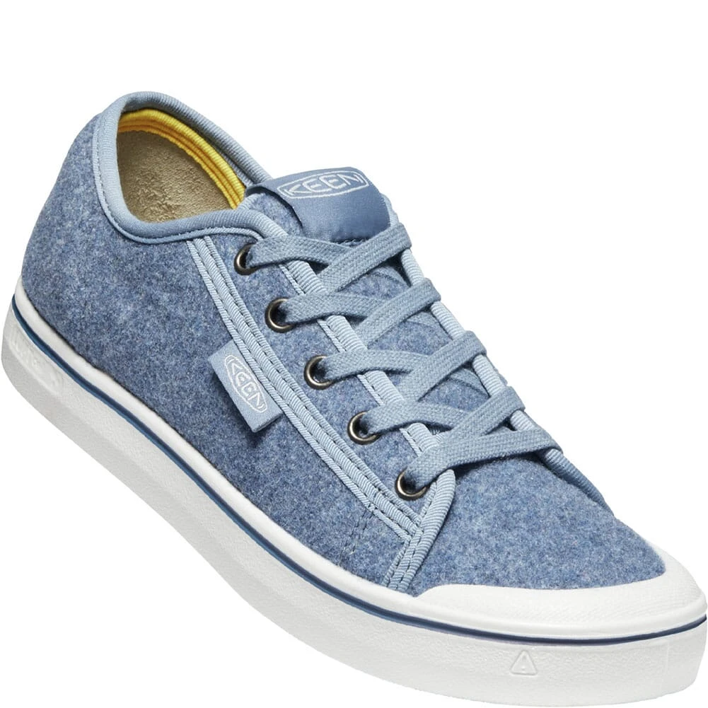 KEEN Women's Elsa Lite Felt Sneakers - Blue Felt/Vapor 6 KEEN Women's Elsa Lite Felt Sneakers - Blue Felt/Vapor - Image 6