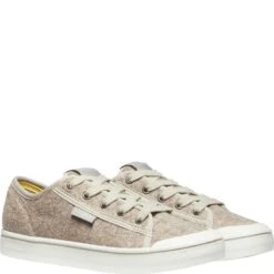 KEEN Women's Elsa Lite Felt Sneakers - Taupe Felt/Silver Birch -Elliotts Boots Shop KE1025426 4