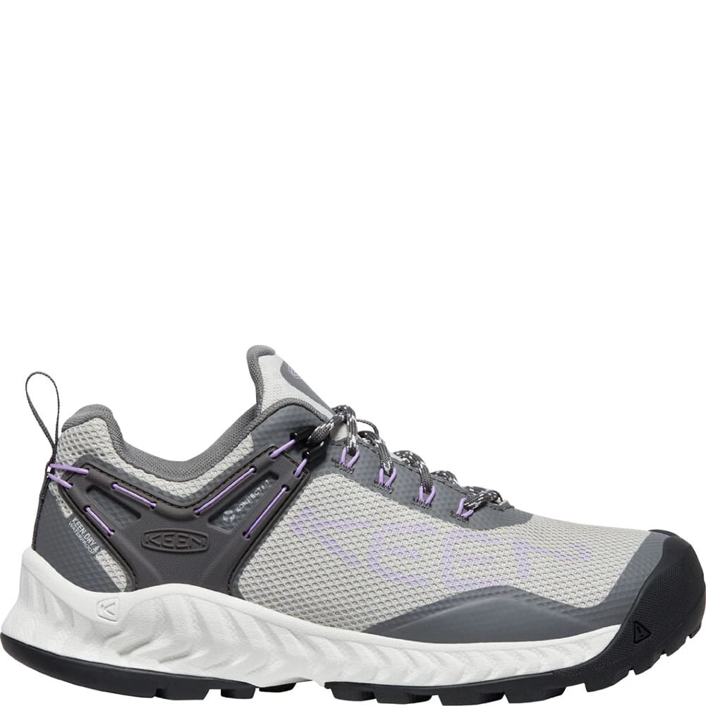 KEEN Women's NXIS EVO Waterproof Hiking Shoes - Steel Grey 2 KEEN Women's NXIS EVO Waterproof Hiking Shoes - Steel Grey - Image 2
