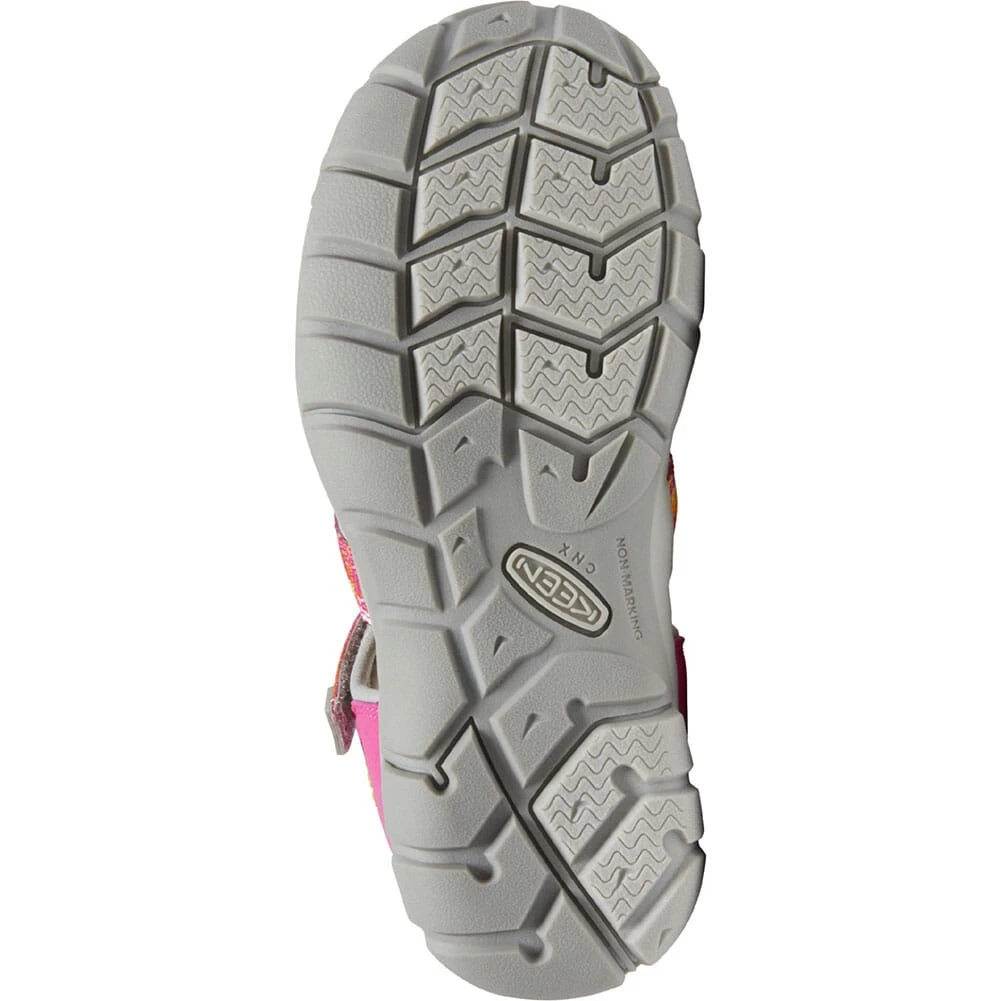 KEEN Big Kid's Seacamp II CNX Sandals - Multi/Keen Yellow 1 KEEN Big Kid's Seacamp II CNX Sandals - Multi/Keen Yellow