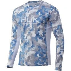 HUK Men's Icon X Refraction Shirt - Ice Boat (Instore Only)