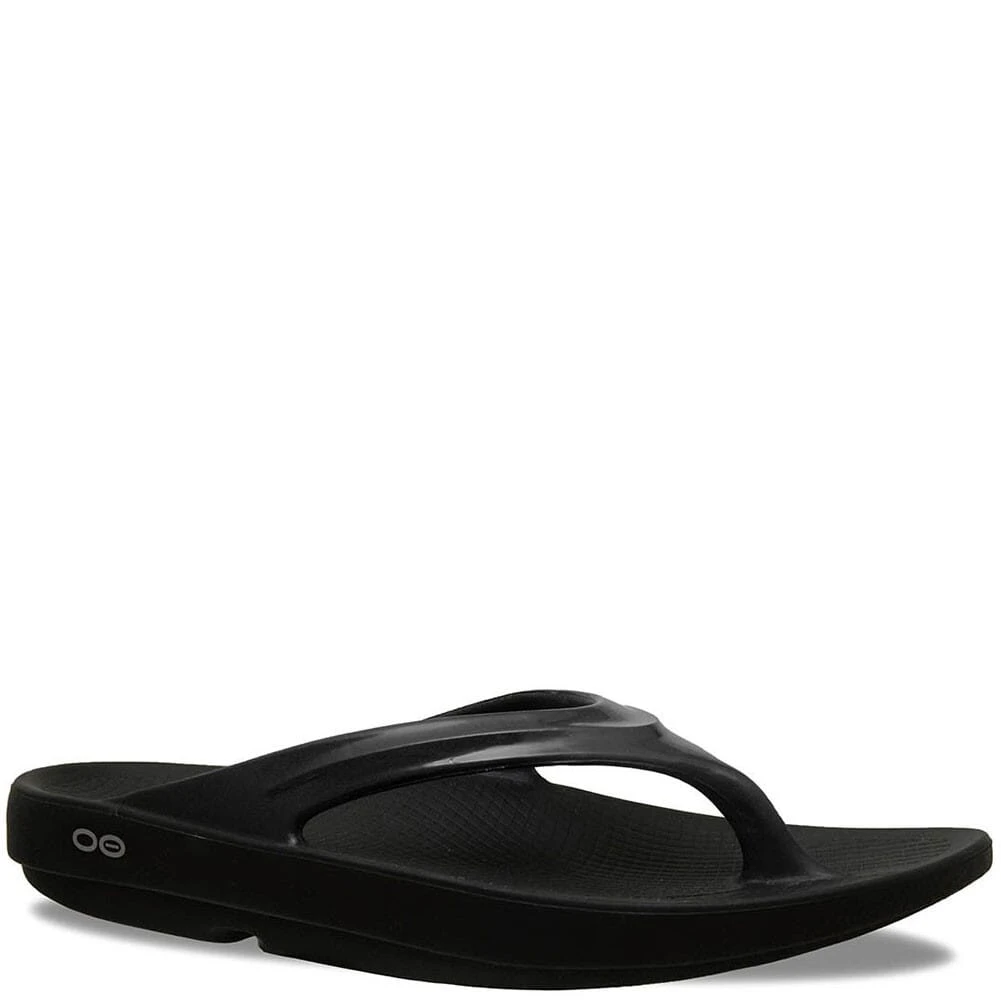 OOFOS WMS OOlala Sandals - Black 1 OOFOS WMS OOlala Sandals - Black