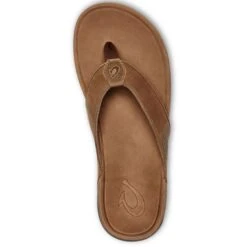OluKai Men's Tuahine Flip Flops - Toffee -Elliotts Boots Shop OK10465 3333 2