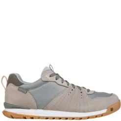 Oboz Footwear Oboz Women's Bozeman Low Leather Hiking Shoes - Frost Gray -Elliotts Boots Shop OZ74102 FRTGRY 2