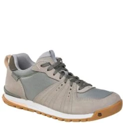 Oboz Footwear Oboz Women's Bozeman Low Leather Hiking Shoes - Frost Gray -Elliotts Boots Shop OZ74102 FRTGRY 5