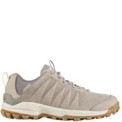 Oboz Footwear Oboz Women's Sypes Low WP Hiking Shoes - Gravel -Elliotts Boots Shop OZ76102 GRAVEL 2