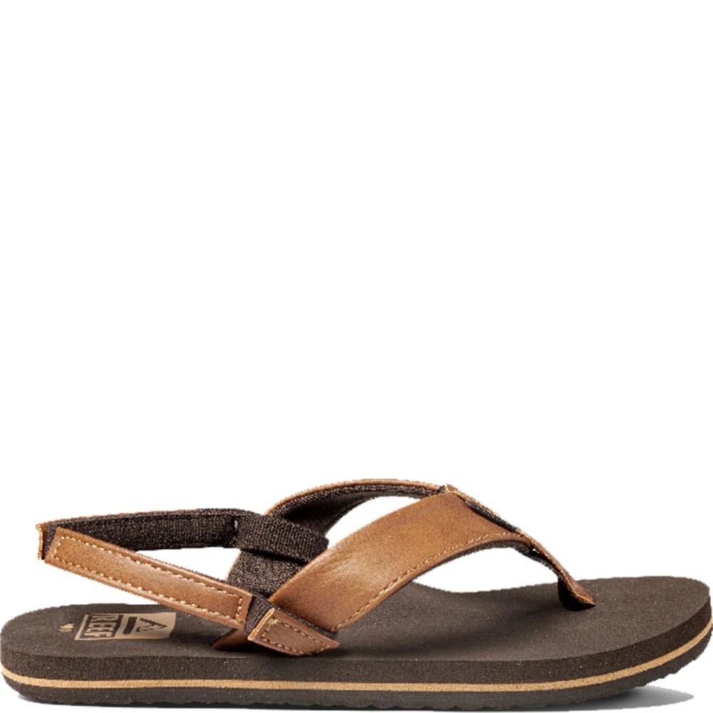 Reef Kid's Little Twinpin III Sandals - Brown 2 Reef Kid's Little Twinpin III Sandals - Brown - Image 2