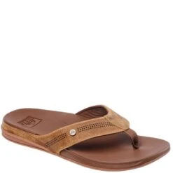 Reef Men's Cushion Lux Flip Flops - Toffee