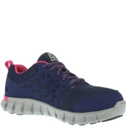 Reebok Women's Sublite Safety Shoes - Navy/Pink