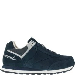 Reebok Women's Leelap Retro Jogger Safety Shoes - Navy Blue 6 Reebok Women's Leelap Retro Jogger Safety Shoes - Navy Blue -Elliotts Boots Shop RKRB195 2