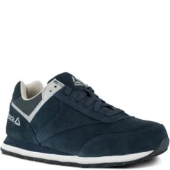 Reebok Women's Leelap Retro Jogger Safety Shoes - Navy Blue 7 Reebok Women's Leelap Retro Jogger Safety Shoes - Navy Blue -Elliotts Boots Shop RKRB195 3