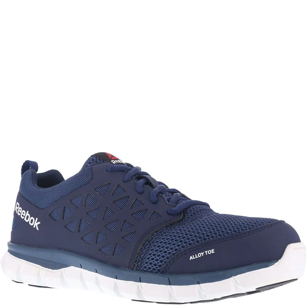 Reebok Men's Sublite Safety Shoes - Navy 1 Reebok Men's Sublite Safety Shoes - Navy