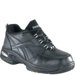 Reebok Men's Tyak Safety Shoes - Black