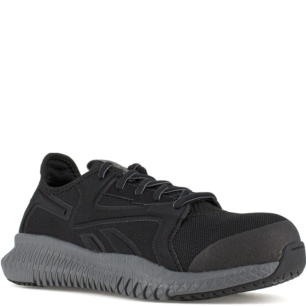 Reebok Women's Flexagon 3.0 Safety Shoes - Black/Grey 3 Reebok Women's Flexagon 3.0 Safety Shoes - Black/Grey - Image 3