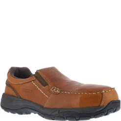 Rockport Works Men's Extreme Light Safety Shoes - Brown -Elliotts Boots Shop RPRK6748 3