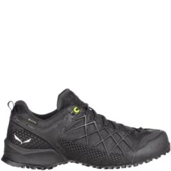 Salewa Men's Wildfire GTX Hiking Shoes - Black Out/Silver -Elliotts Boots Shop S63487 0982 1