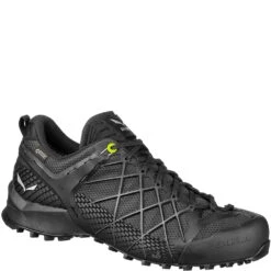 Salewa Men's Wildfire GTX Hiking Shoes - Black Out/Silver -Elliotts Boots Shop S63487 0982 5