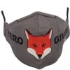 Socksmith Unisex Zero Fox Given Face Mask - Gray