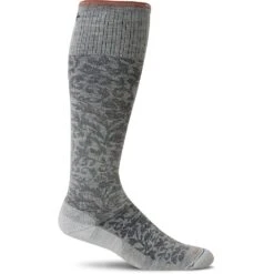 Sockwell Women's Damask Socks - Oyster