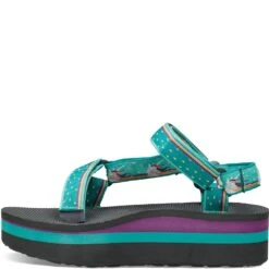 Teva Women's Flatform Universal Sandals - Unicorn Waterfall 7 Teva Women's Flatform Universal Sandals - Unicorn Waterfall -Elliotts Boots Shop TV1008844 UWTR 1