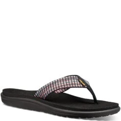 Teva Women's Voya Flip Flop - Bar Street Multi Black 7 Teva Women's Voya Flip Flop - Bar Street Multi Black -Elliotts Boots Shop TV1019040 BSMBL 3
