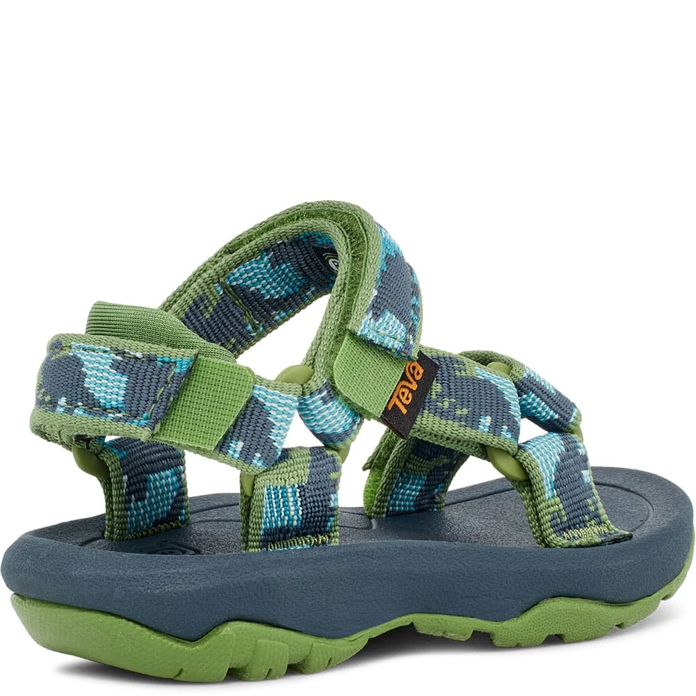 Teva Toddler Hurricane XLT 2 Sandals - Dino Green 4 Teva Toddler Hurricane XLT 2 Sandals - Dino Green - Image 4