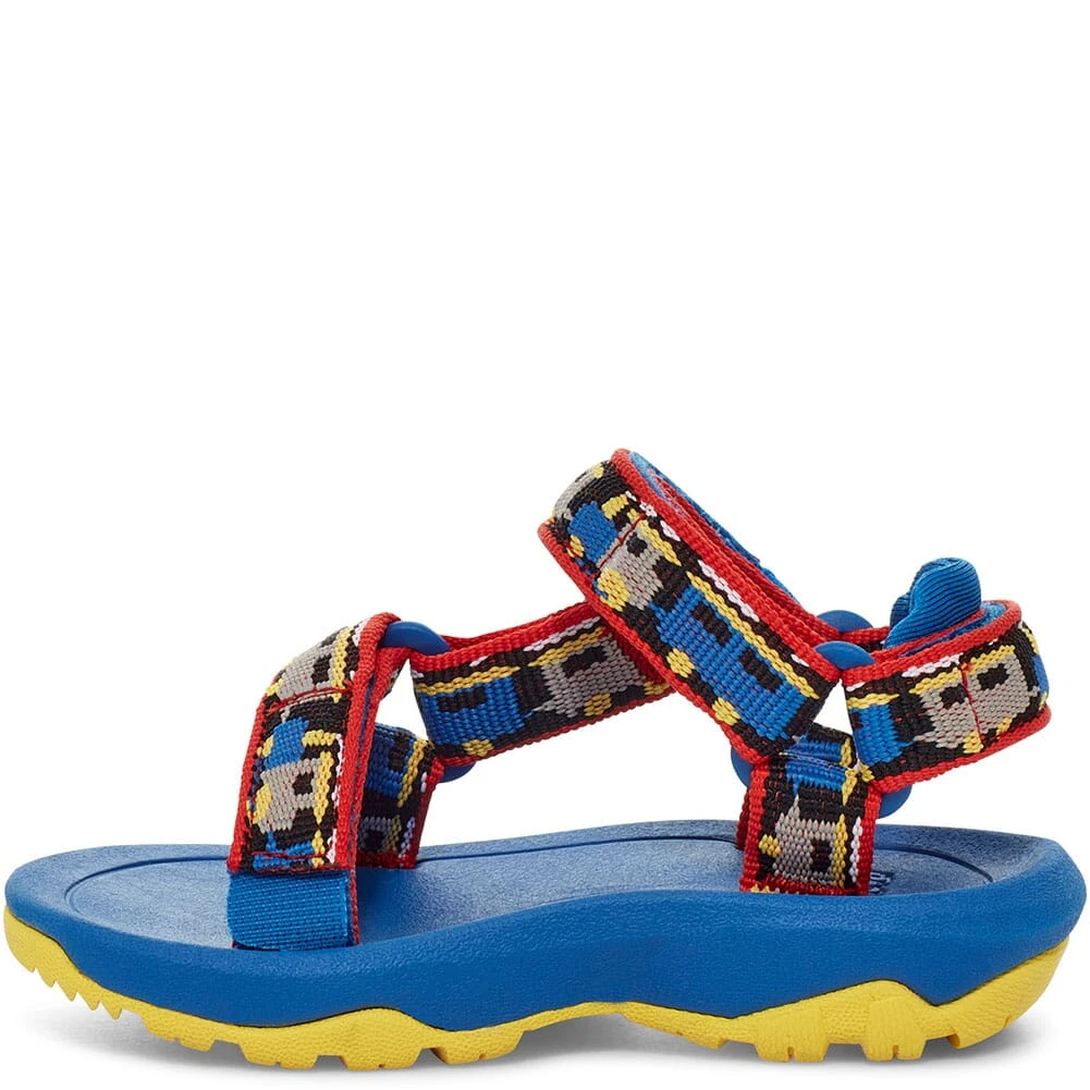 Teva Toddler Hurricane XLT 2 Sandals - Trains Blue 2 Teva Toddler Hurricane XLT 2 Sandals - Trains Blue - Image 2