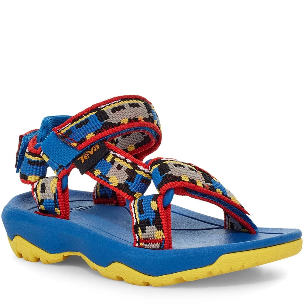 Teva Toddler Hurricane XLT 2 Sandals - Trains Blue 4 Teva Toddler Hurricane XLT 2 Sandals - Trains Blue - Image 4