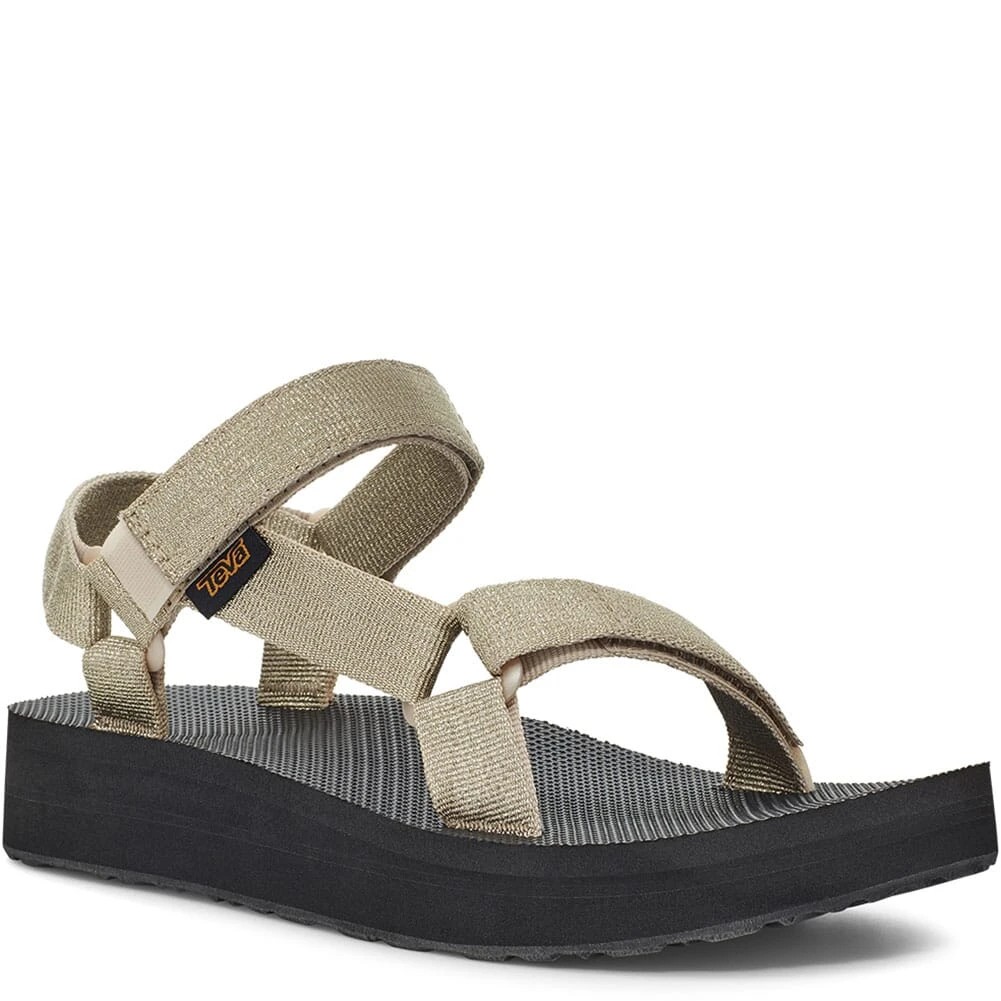 Teva Women's Midform Universal Sandals - Metallic Champagne 2 Teva Women's Midform Universal Sandals - Metallic Champagne - Image 2