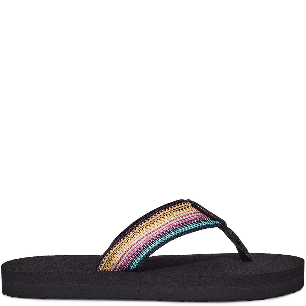 Teva Kid's Mush Flip Flops - Antigous Black 2 Teva Kid's Mush Flip Flops - Antigous Black - Image 2