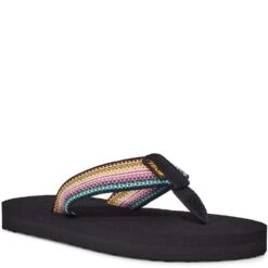 Teva Kid's Mush Flip Flops - Antigous Black 5 Teva Kid's Mush Flip Flops - Antigous Black -Elliotts Boots Shop TV1093656C ABML 2