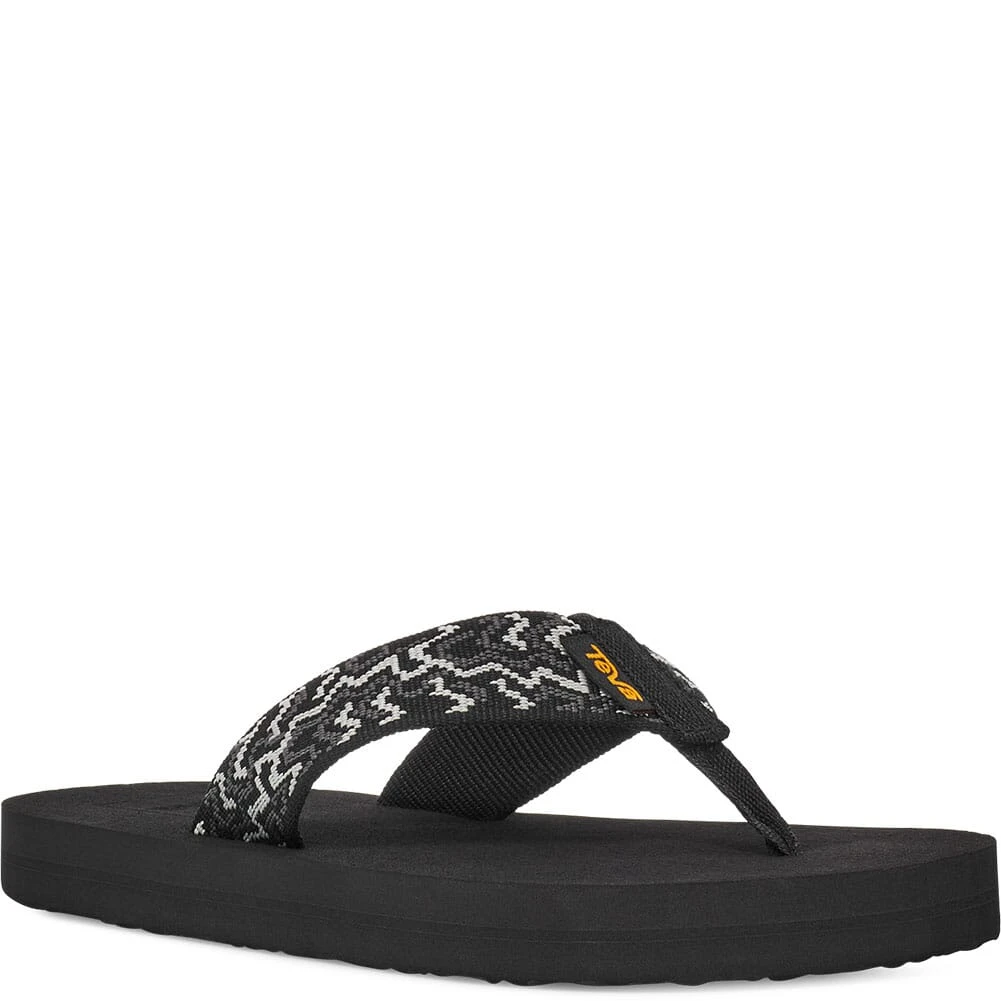 Teva Kid's Mush Flip Flops - Ravine Black 3 Teva Kid's Mush Flip Flops - Ravine Black - Image 3