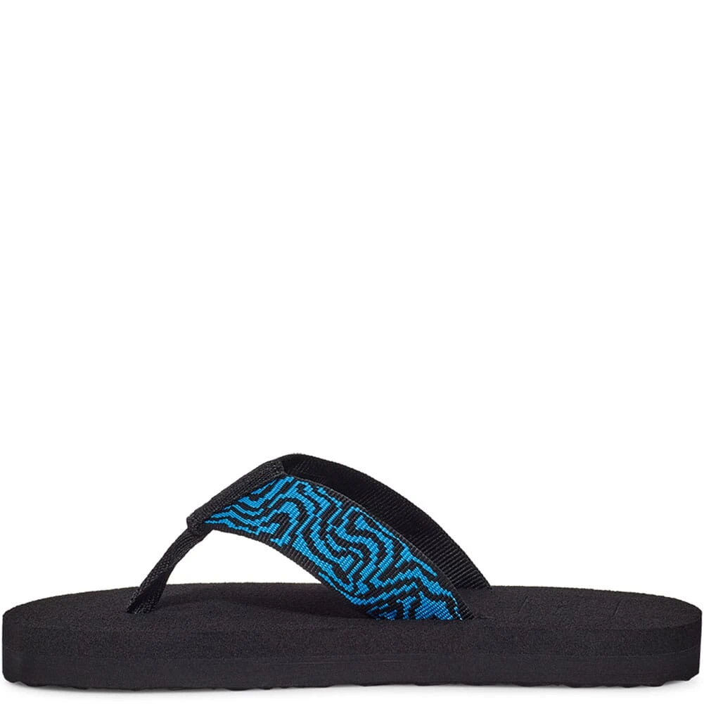 Teva Youth Mush Flip Flops - Layered Rock Black 2 Teva Youth Mush Flip Flops - Layered Rock Black - Image 2