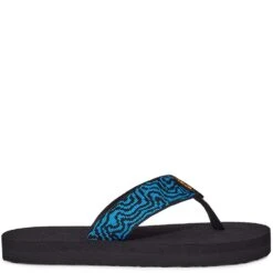 Teva Youth Mush Flip Flops - Layered Rock Black 8 Teva Youth Mush Flip Flops - Layered Rock Black -Elliotts Boots Shop TV1093656Y LRBK 2