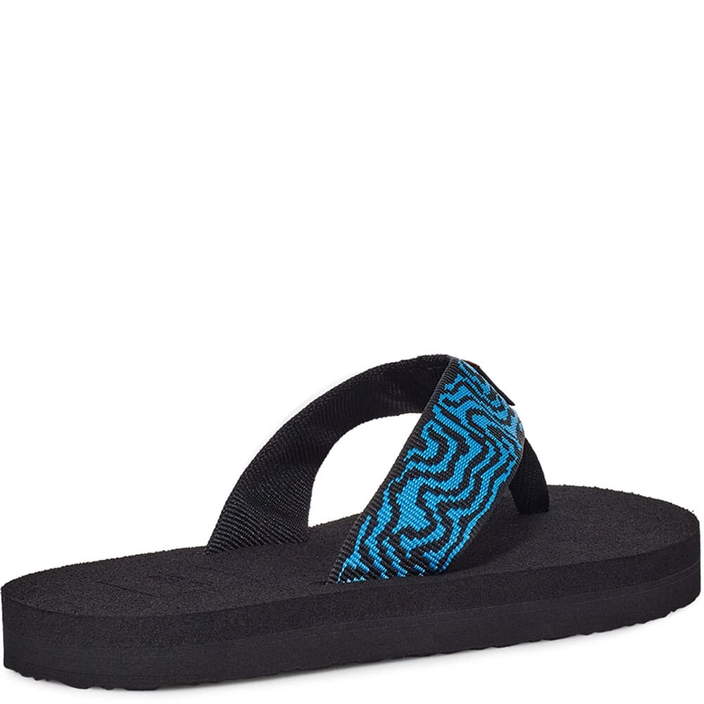 Teva Youth Mush Flip Flops - Layered Rock Black 4 Teva Youth Mush Flip Flops - Layered Rock Black - Image 4
