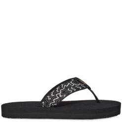 Teva Youth Mush Flip Flops - Ravine Black 8 Teva Youth Mush Flip Flops - Ravine Black -Elliotts Boots Shop TV1093656Y RNBL 2