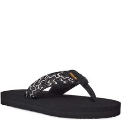 Teva Youth Mush Flip Flops - Ravine Black 11 Teva Youth Mush Flip Flops - Ravine Black -Elliotts Boots Shop TV1093656Y RNBL 5