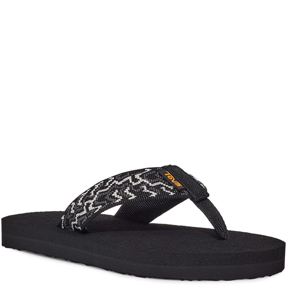 Teva Youth Mush Flip Flops - Ravine Black 6 Teva Youth Mush Flip Flops - Ravine Black - Image 6