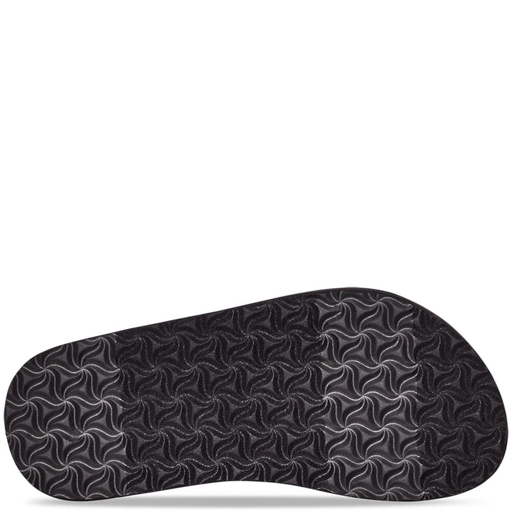 Teva Youth Mush Flip Flops - Ravine Black 1 Teva Youth Mush Flip Flops - Ravine Black