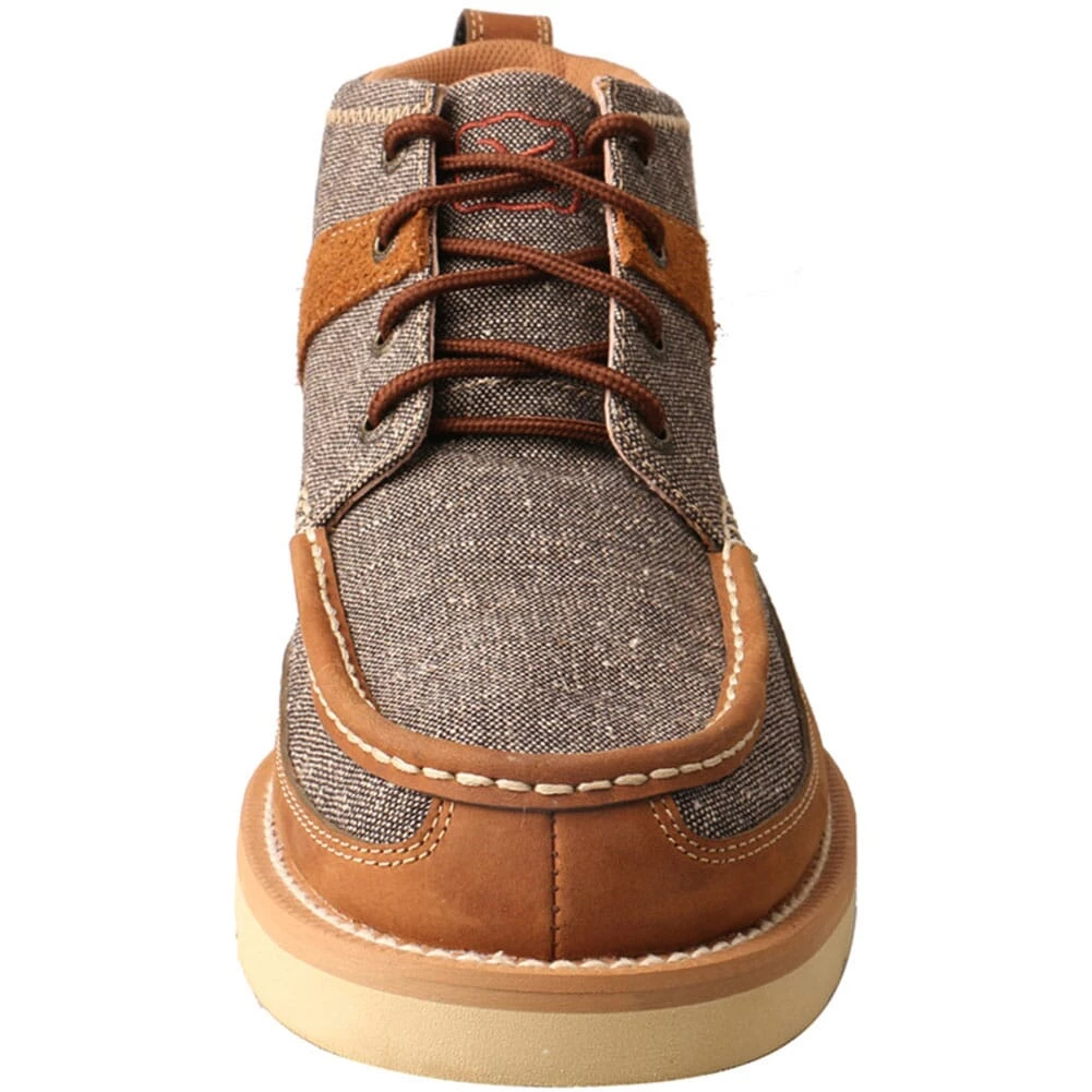 Twisted X Men's Wedge Sole Casual Shoes - Dust Brown 5 Twisted X Men's Wedge Sole Casual Shoes - Dust Brown - Image 5