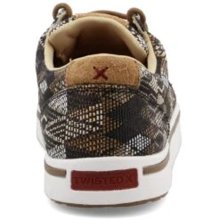 Twisted X Men's Kicks Casual Shoes - Black Multi -Elliotts Boots Shop TXMCA0044 3