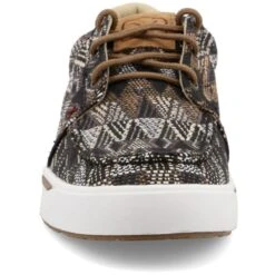 Twisted X Men's Kicks Casual Shoes - Black Multi -Elliotts Boots Shop TXMCA0044 4