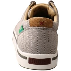 Twisted X Men's Hooey Loper Casual Shoes - Light Grey -Elliotts Boots Shop TXMHYC018 3