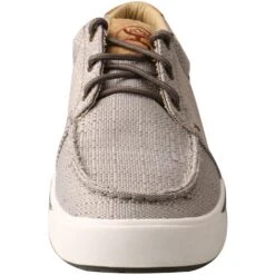Twisted X Men's Hooey Loper Casual Shoes - Light Grey -Elliotts Boots Shop TXMHYC018 4