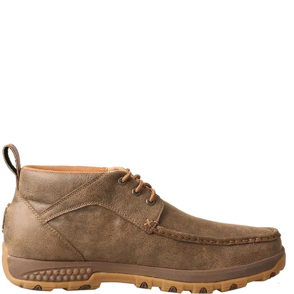 Twisted X Men's CellStretch Driving Moc Casual Chukka - Bomber 3 Twisted X Men's CellStretch Driving Moc Casual Chukka - Bomber - Image 3
