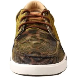 Twisted X Women's Kicks Casual Shoes - Shiny Leopard/Brown -Elliotts Boots Shop TXWCA0023 4